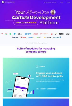 Project preview for Cultureboard
