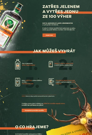 Project preview for Jägermeister