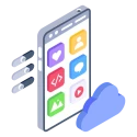 Service icon Mobile applications